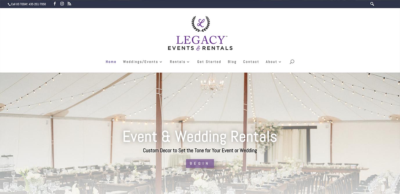 Legacy-Events-Rentals-Website